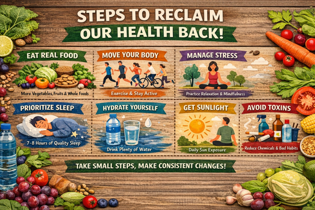 steps to reclaim your health