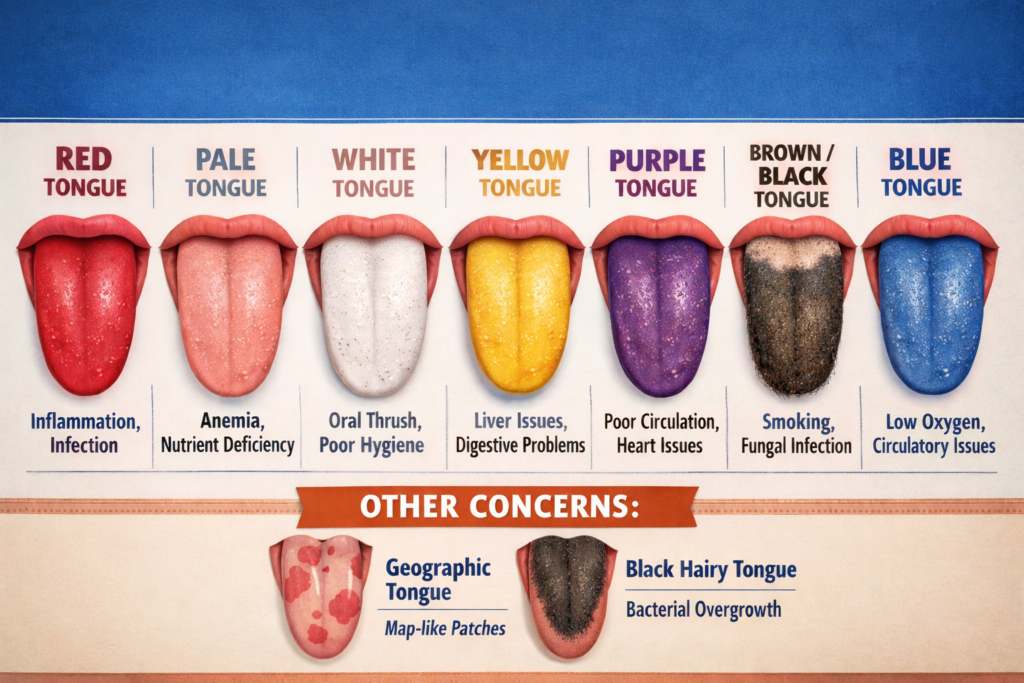 what a tongue says about your health