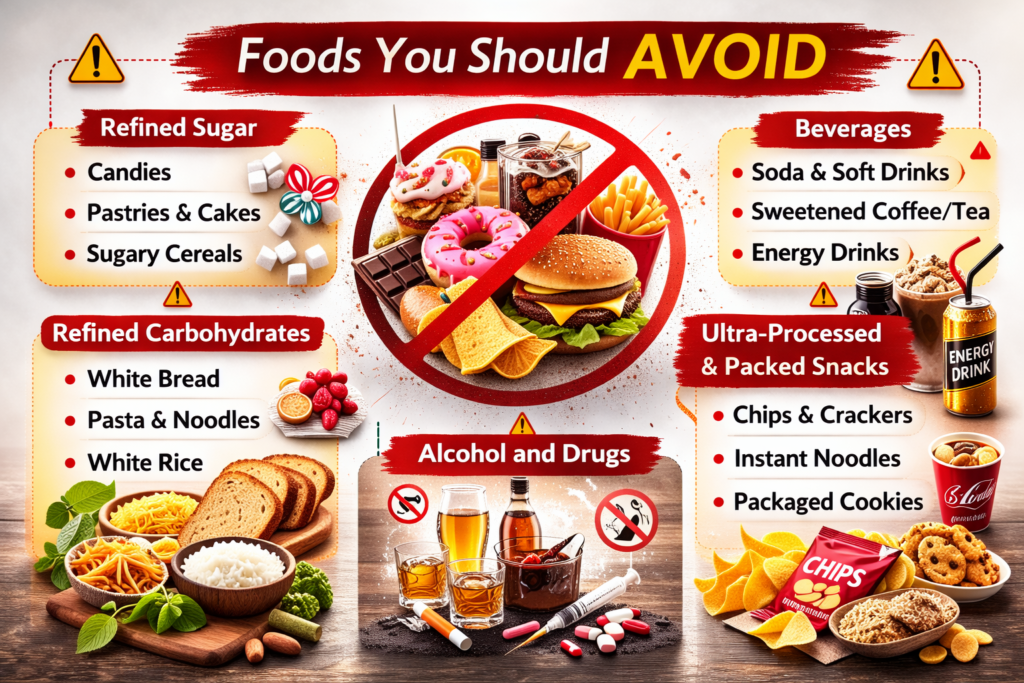 How to lose weight naturally: Foods to avoid